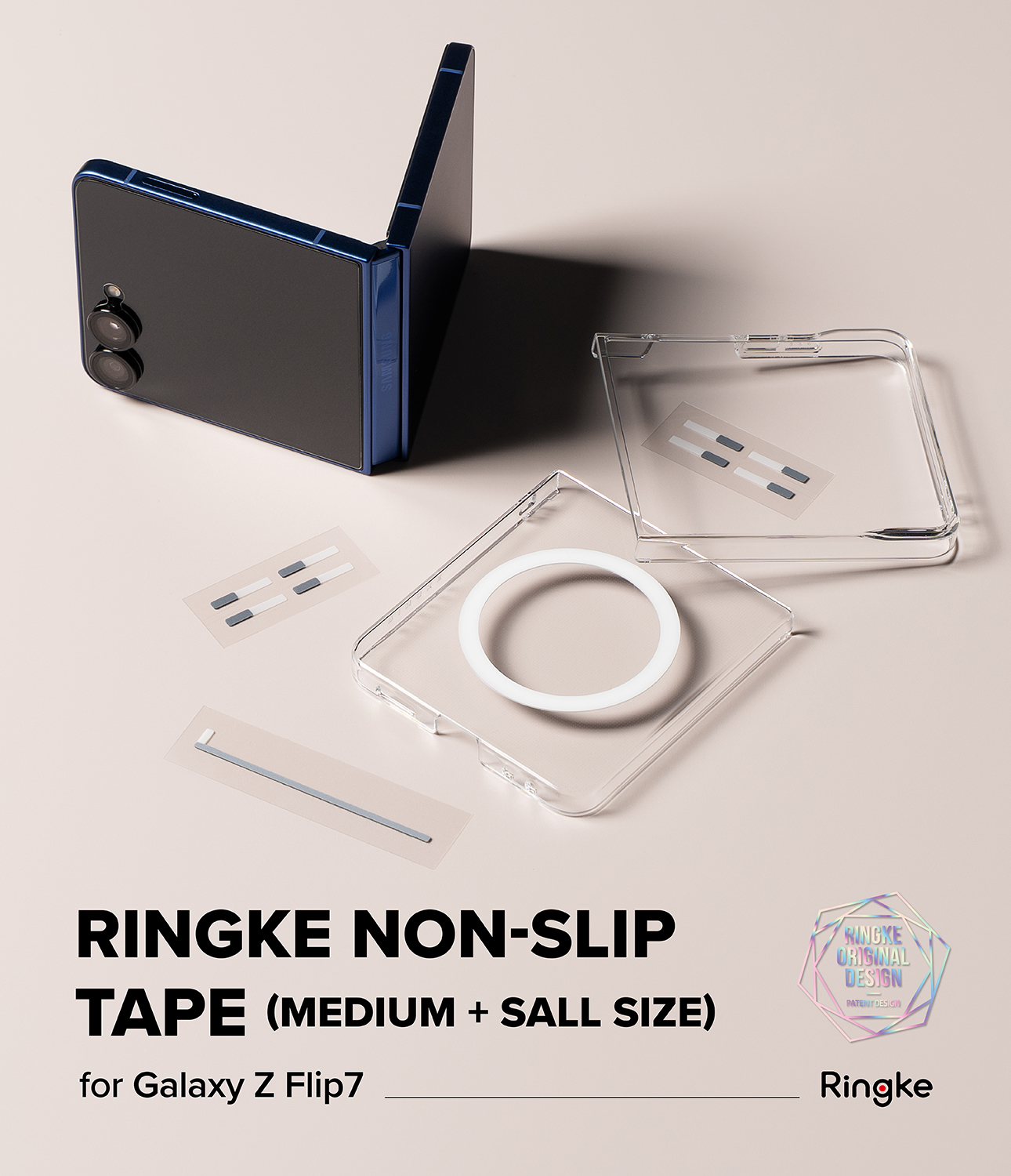 Ringke Sticker Ringke Non-Slip Extra Sticker Medium 1 pack + Small 4 pack แผ่นกันลื่น ...